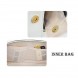 Double Zipper Cosmetics Traveling Bag